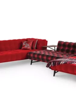 Canapé Rouge Élégant