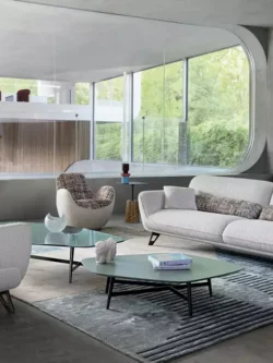Salon Minimaliste Luxueux