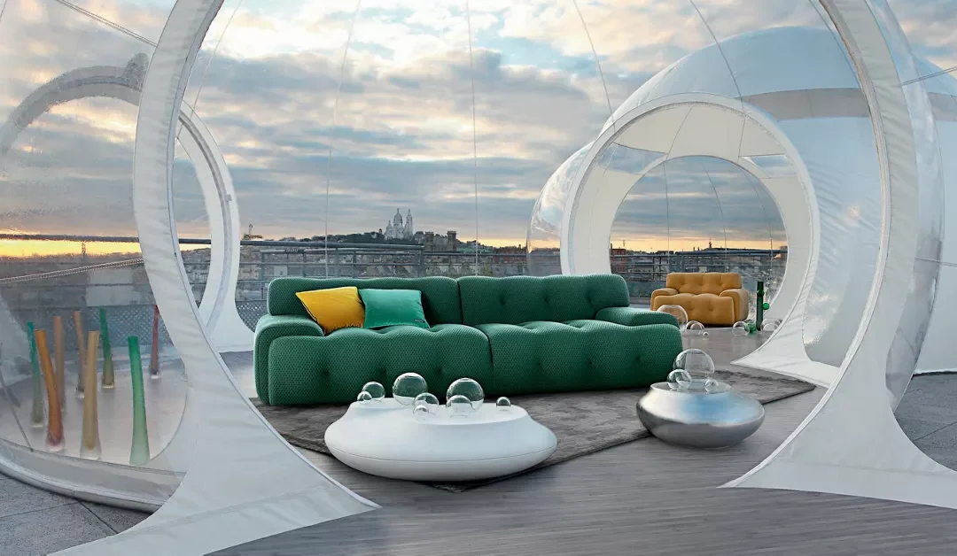 Canapé Futuriste Élégant
