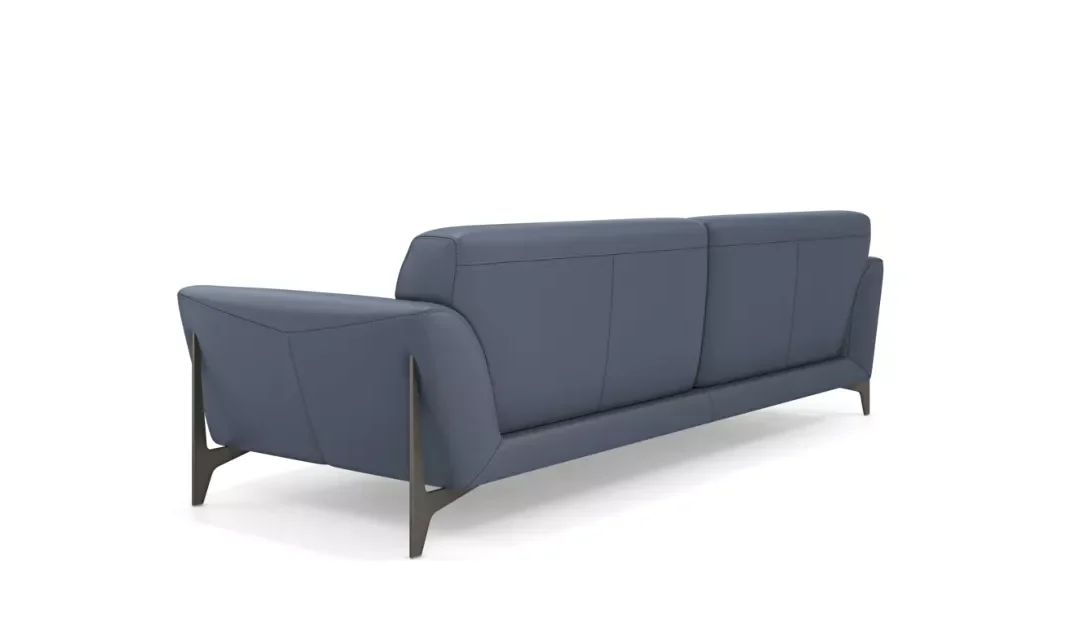 32''' Canapé Bleu Élégant
