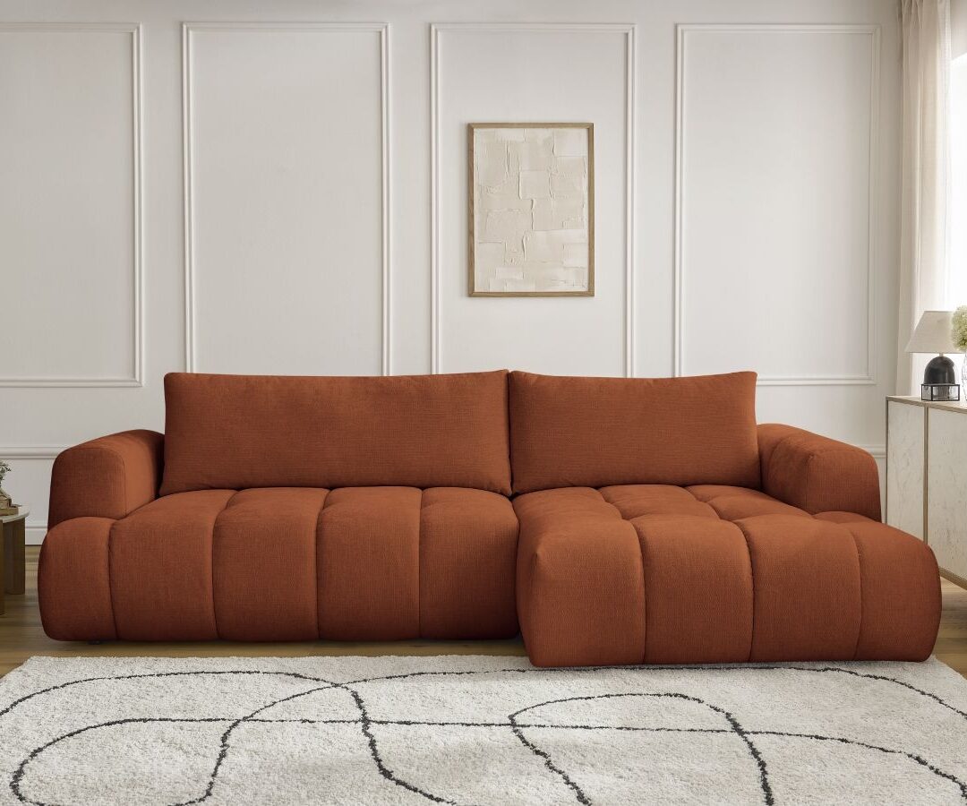 Canapé Modulable Terracotta