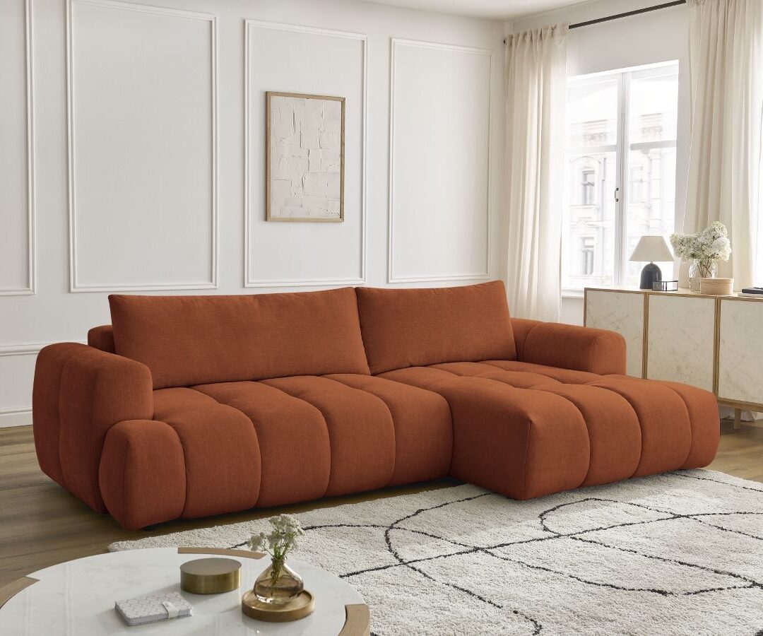 Canapé Modulable Terracotta