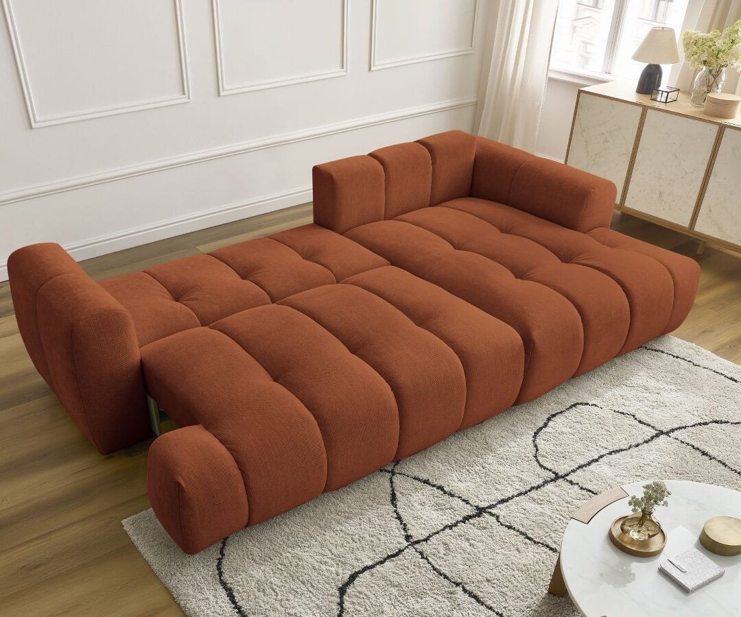 Canapé Modulable Terracotta