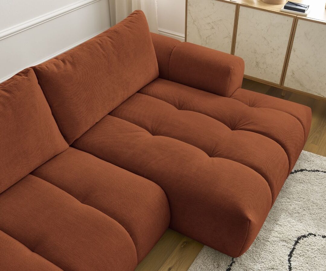 Canapé Modulable Terracotta