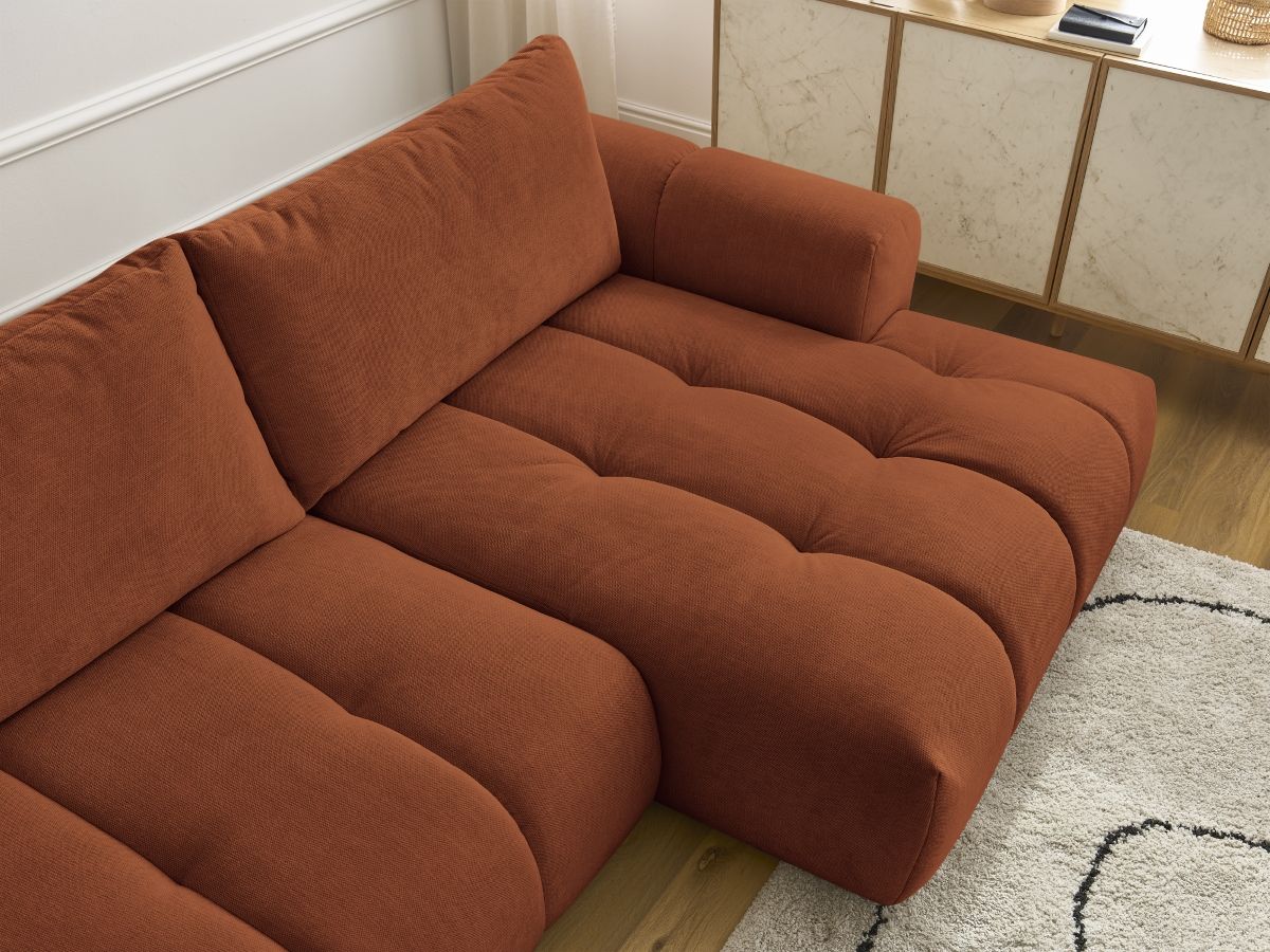 Canapé Modulable Terracotta