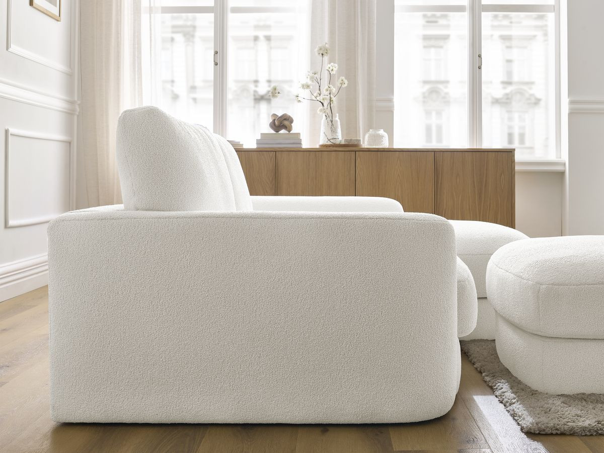 13'''''''''' Canapé Bouclé Chic