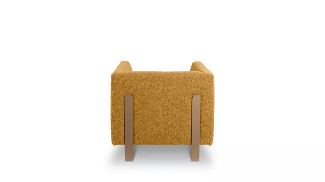 15''' Fauteuil Cube Élégant