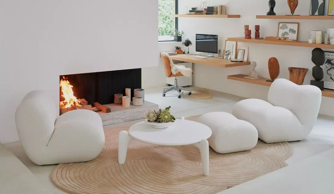 4''''''' Fauteuil Sculpture Moderne