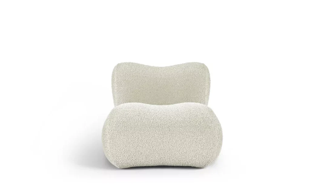 4' Fauteuil Sculpture Moderne
