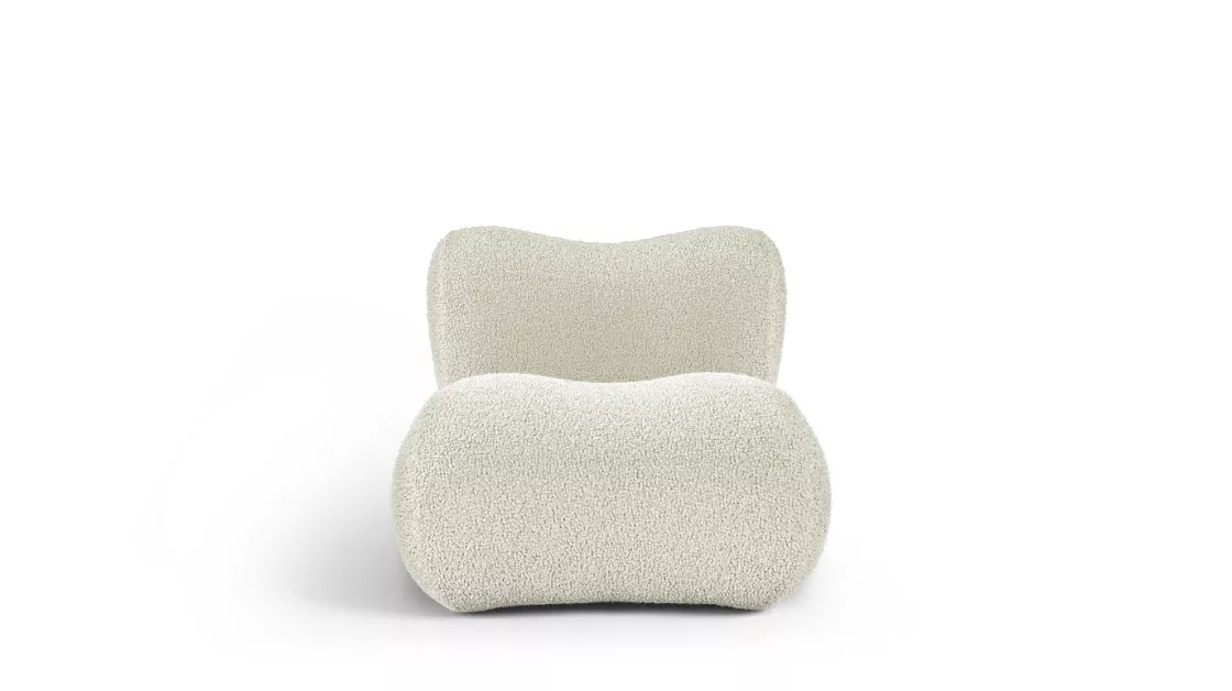 4' Fauteuil Sculpture Moderne