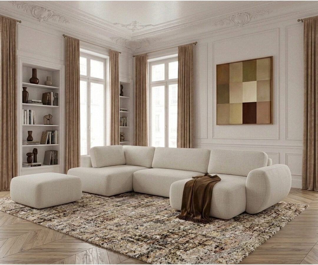 9 Canapé Angle Moderne